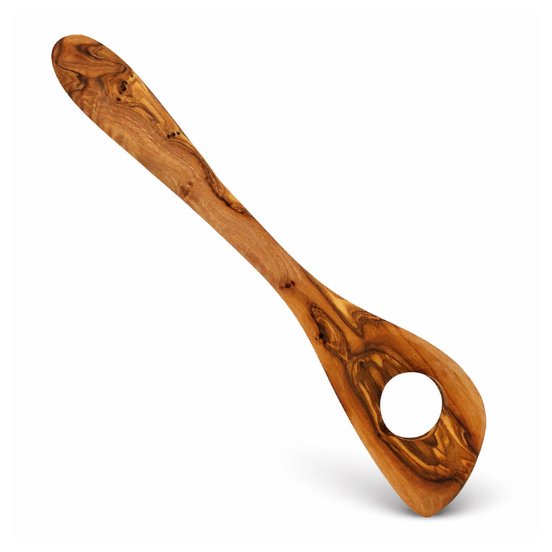 PASTERKAMP Cuchara para Mezclar y Risotto de Madera de Olivo - 30 cm / 11.8"