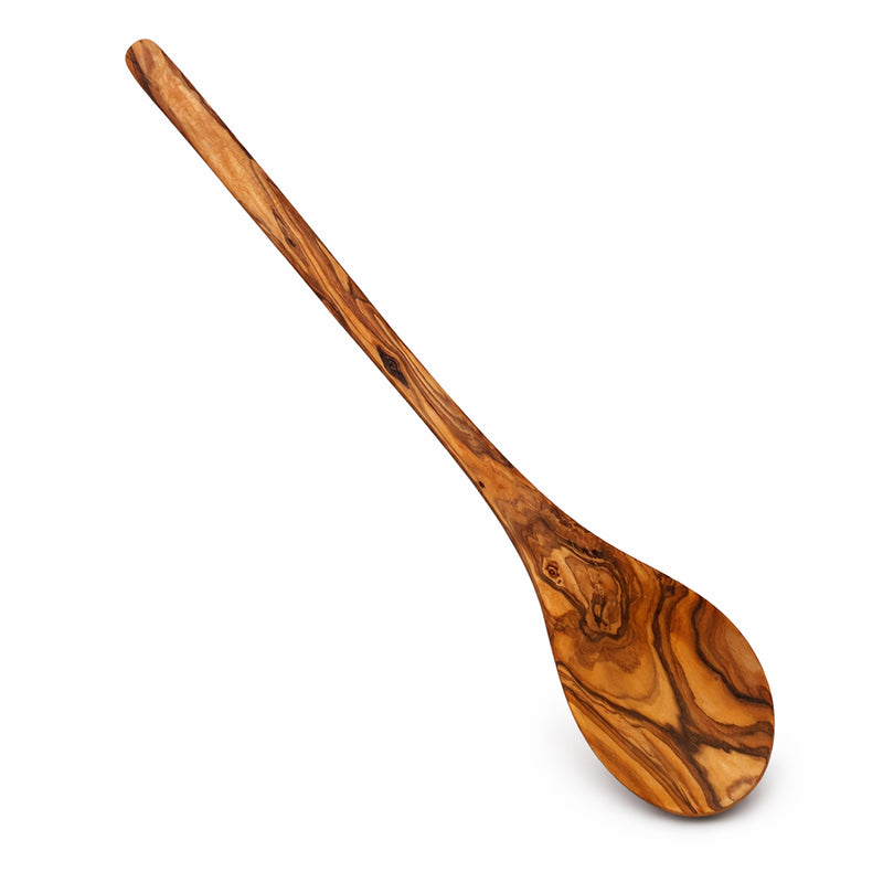 PASTERKAMP Olive Wood Cooking Spoon "Italia" – 35 cm / 13.8"