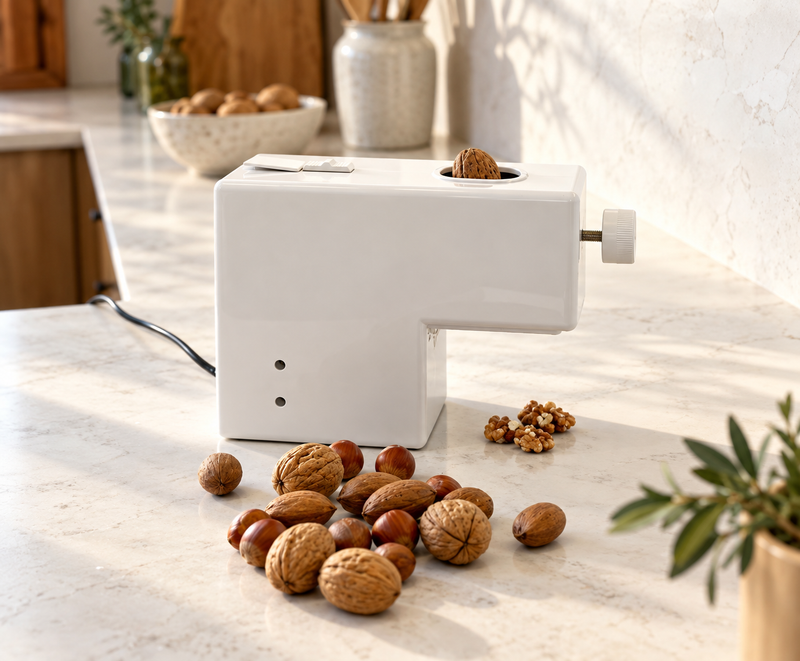 Pelamatic "Robito Almond" Electric Nut Cracker, 110/120V US Version