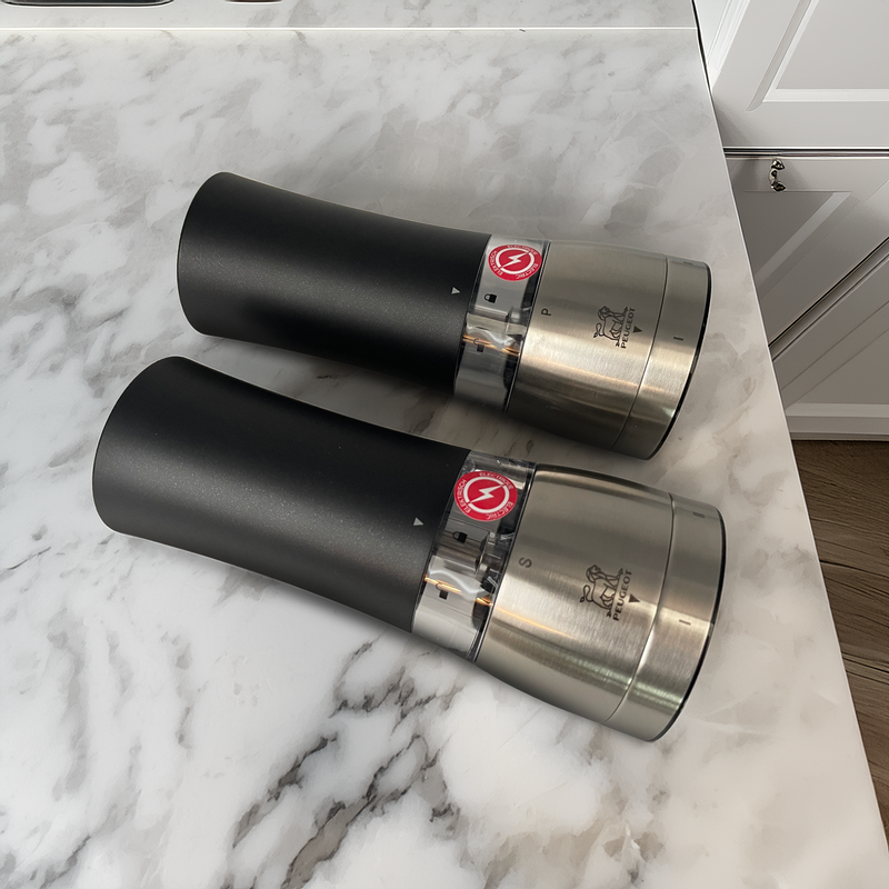 Peugeot Electric DUO DAMAN, U-Select Steel Grinder, Black - 16 cm / 6.3"