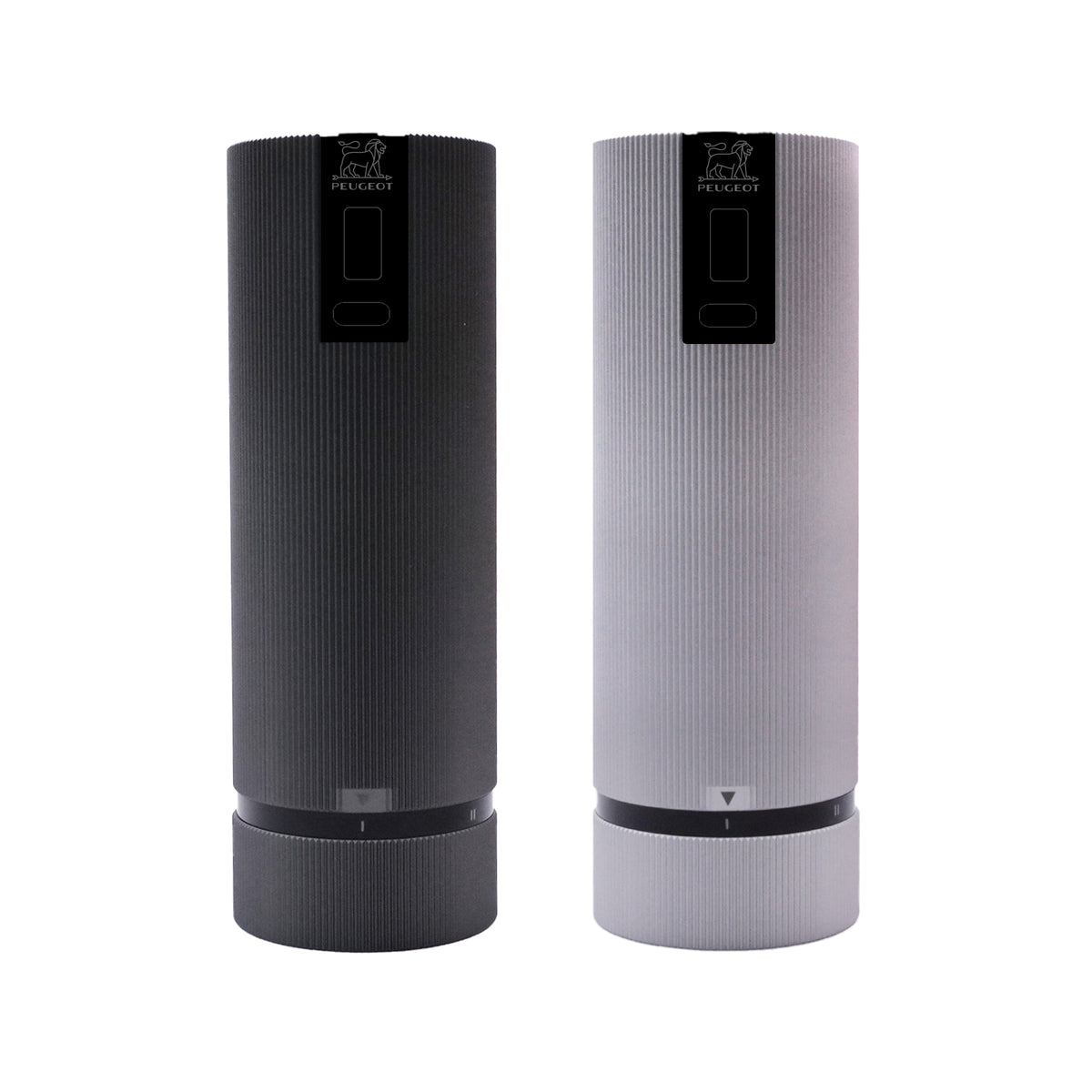 Peugeot ペッパー＆ソルトミルセット DUO LINE、電動、充電式、15 cm