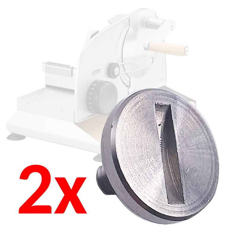 2x Ritter Locking Screw for Hand Bread & Food Slicer Manus 3 and Amano 5 - 107620