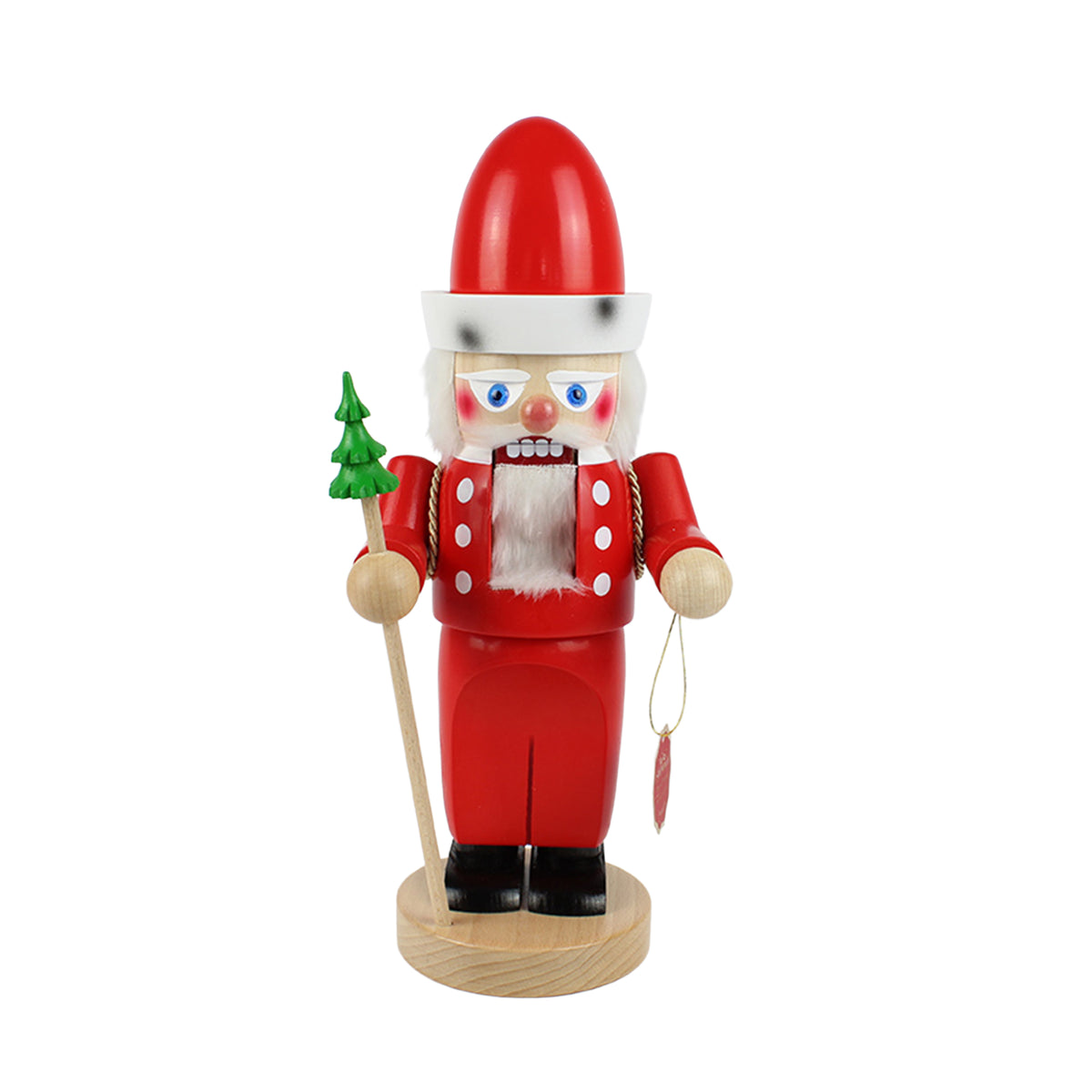 ドイツ STEINBACH シュタインバッハ くるみ割り人形 クリスマス サンタ Fromドイツ】サンタくるみ割り人形35cm(1VARIATION): 『欧州航路』