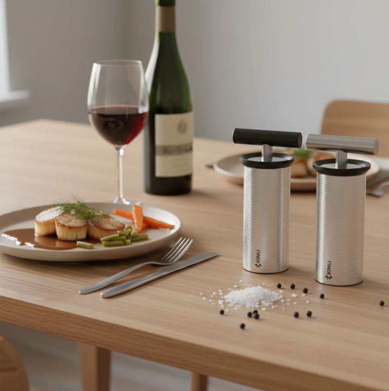 Kinu Saturn Premium Stainless Steel Spice Grinder – 46 mm Burr