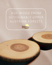 Original Genuine Wood Bark Snack Board - Dishwasher-Safe