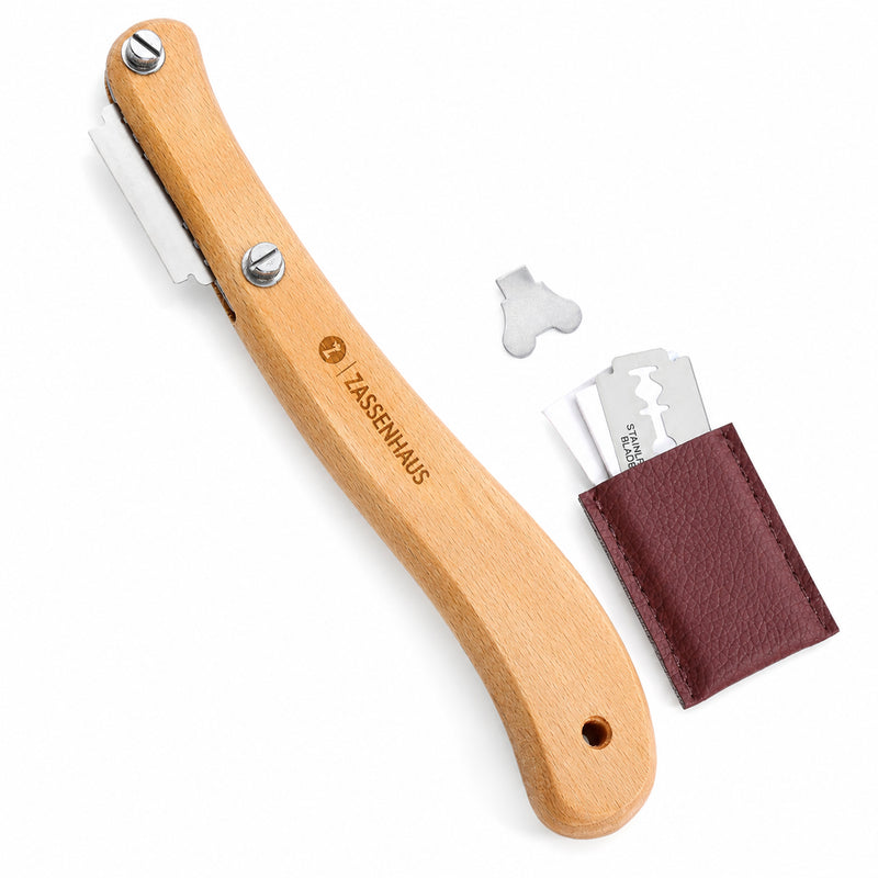 Zassenhaus Bread Lame & Scoring Knife with 5 Blades - No. 077629