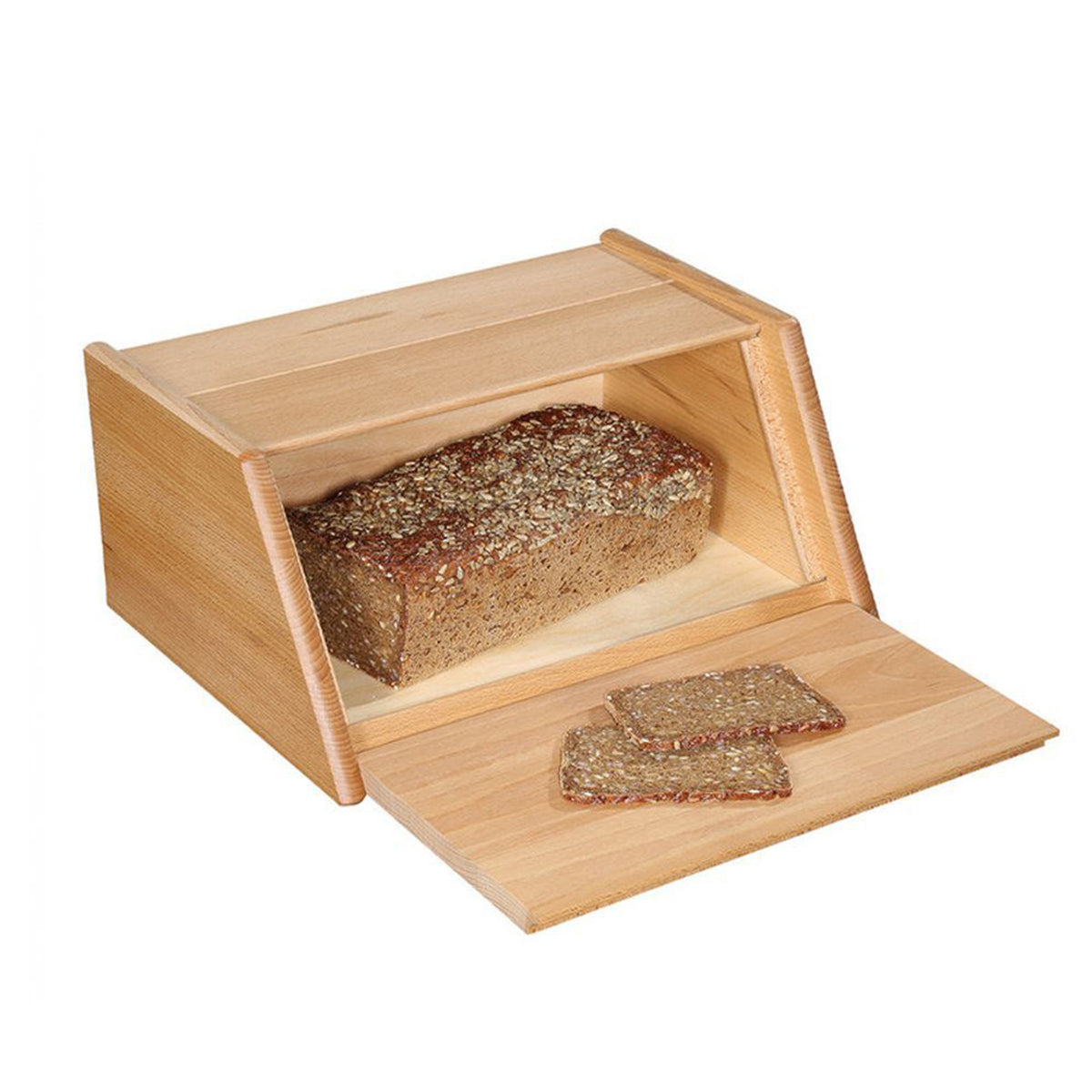 Zassenhaus Wooden Bread Box MONTANA - #065046 — Loewen META