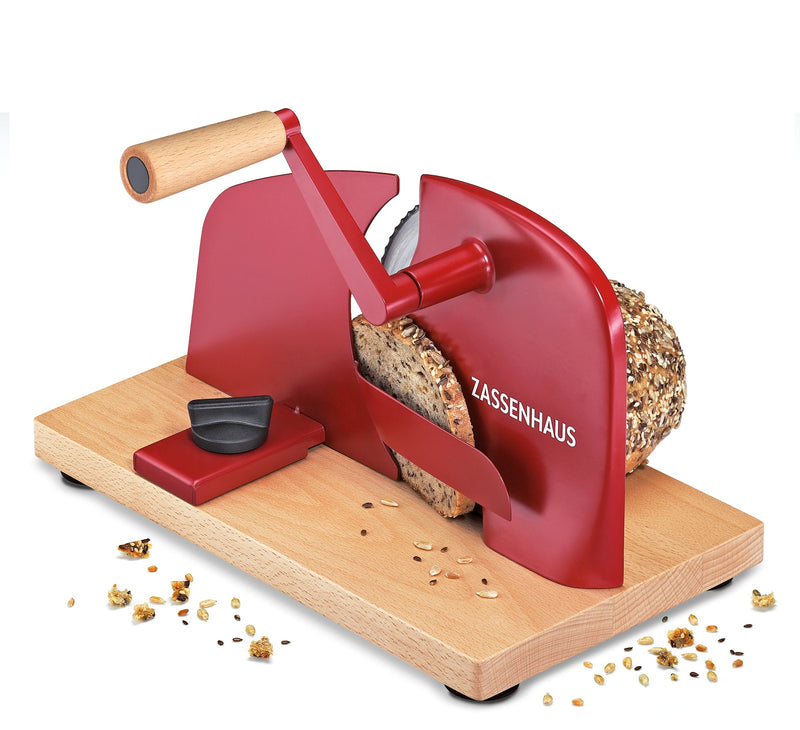 ZASSENHAUS PURE Manual Bread Slicer - Solingen Stainless Steel Blade