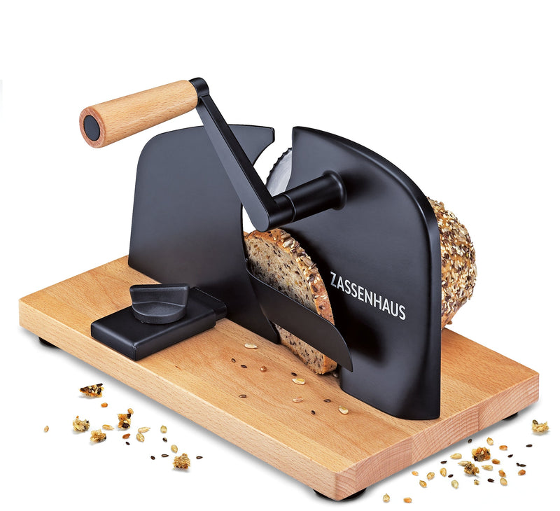 ZASSENHAUS PURE Manual Bread Slicer - Solingen Stainless Steel Blade