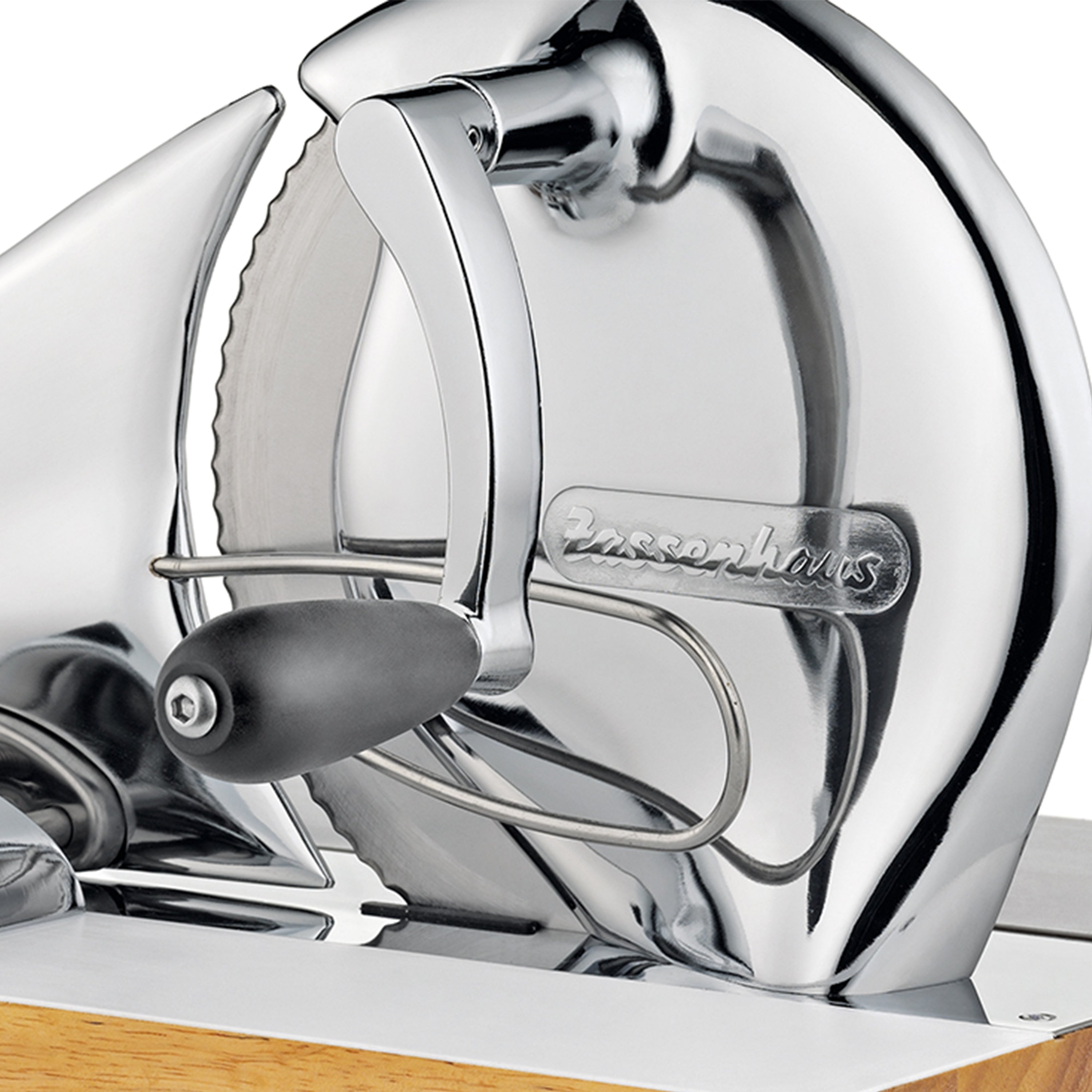 Zassenhaus Manual Bread Slicer VINTAGE Retro Chrome - Made in