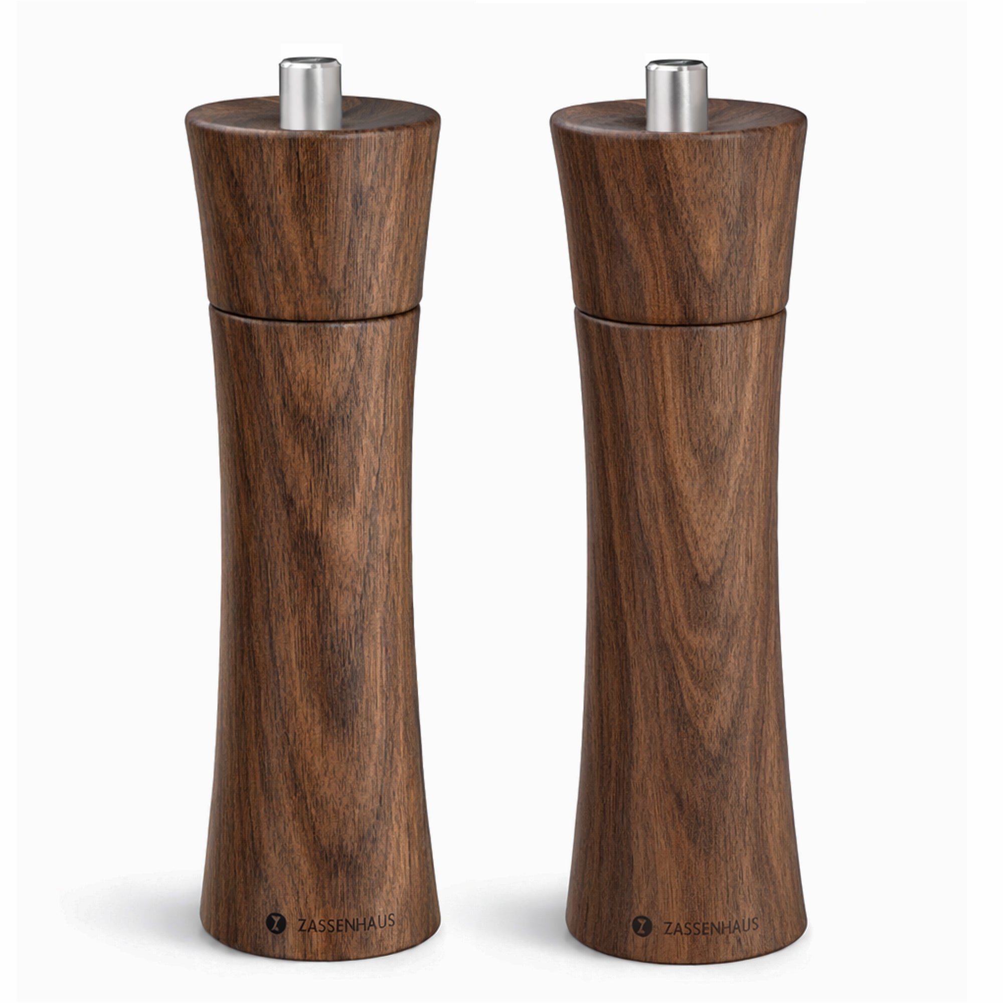 Zassenhaus Frankfurt Walnut Salt & Pepper Mills 14 / 18 cm Premium
