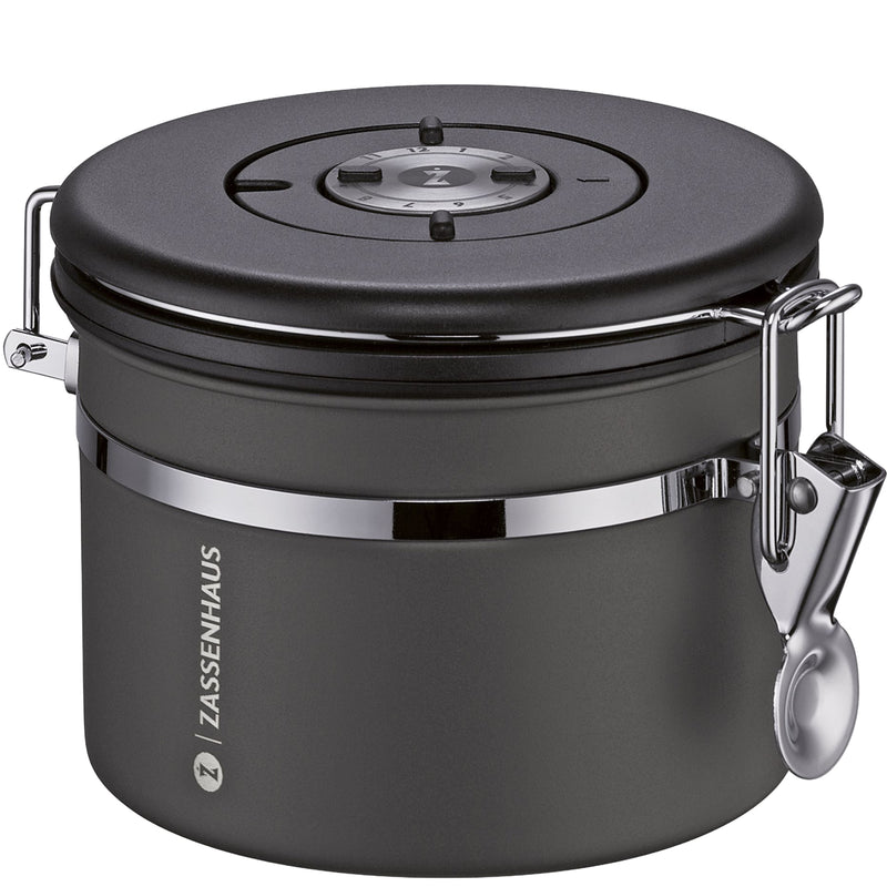 Zassenhaus AROMA コーヒー保存キャニスター（密閉式・バルブ付き）