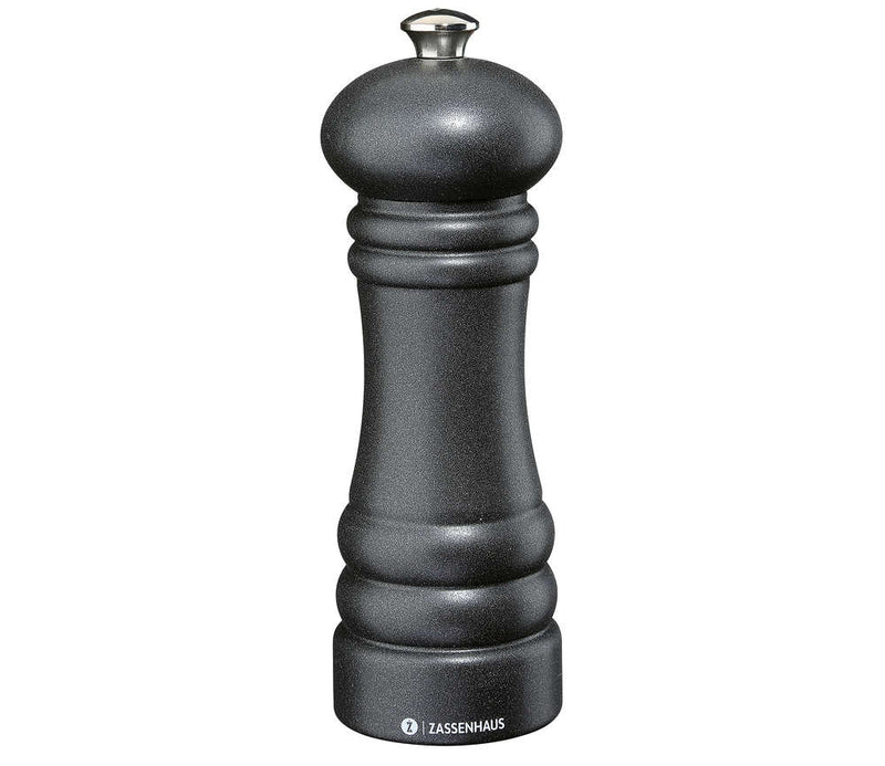 Zassenhaus Pepper / Salt Mill BERLIN, Cast Iron-Colored