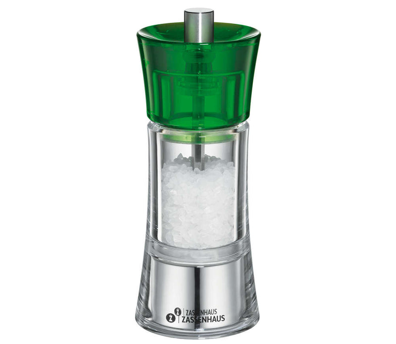 Zassenhaus Pepper / Salt Mill AACHEN, Colored, 14 cm / 5.5"