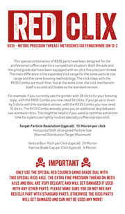 Comandante Red Clix RX35 - #3380