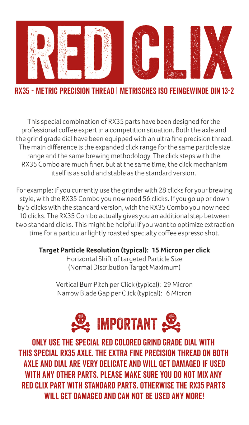 Comandante Red Clix RX35 - #3380