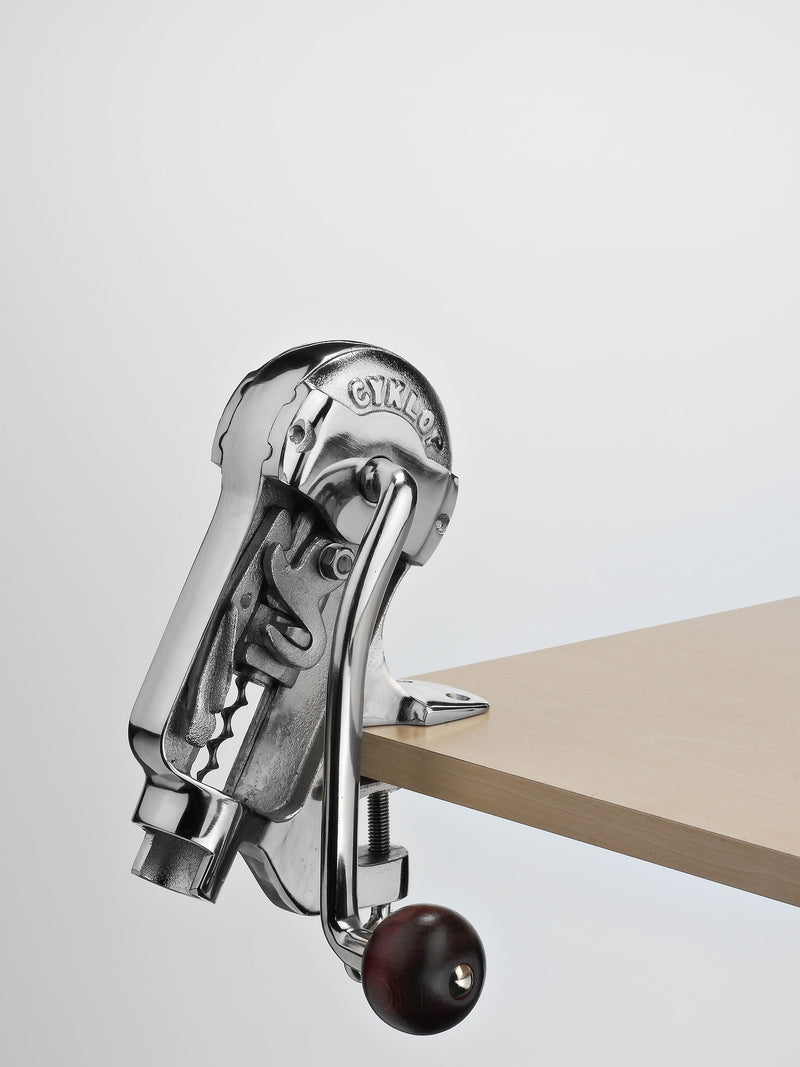 Professional Uncorking Machine CYKLOP with Table Mount & Capsule Cutter - No. 330