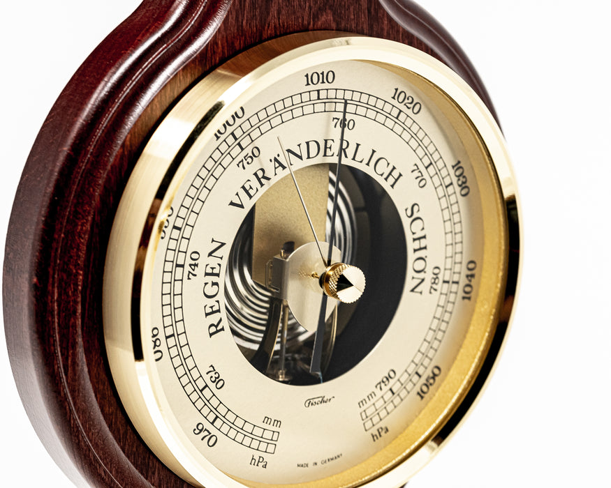 Fischer Sheraton Weather Station, Thermometer, Barometer & Hygrometer 555 x 165 mm (German /°C)