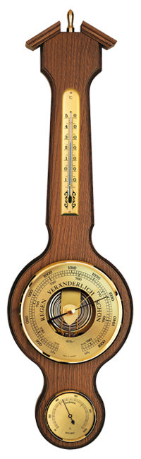 Fischer Sheraton Weather Station, Thermometer, Barometer & Hygrometer 555 x 165 mm (German /°C)