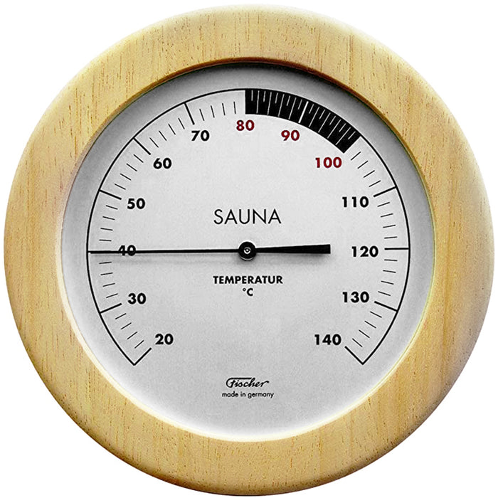 Fischer Sauna Thermometer 155 mm, 196T-03