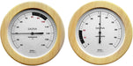 Fischer Sauna Thermometer + Hygrometer, 155 mm, Set: 196T-03 + 196H-03