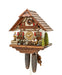 Hekas Cuckoo Clock Black Forest House - 8-Day Movement - 869 EX