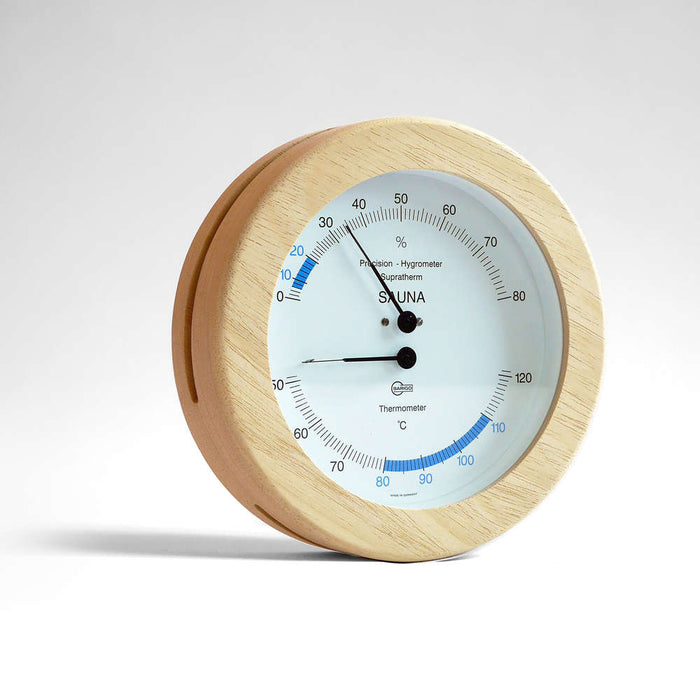 Barigo Sauna Thermometer & Hygrometer, ø 160 mm - °C / 962 THSAAB