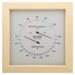 Fischer Sauna Thermometer & Hygrometer, Pinewood - US / Fahrenheit