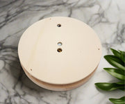 Fischer Sauna Thermometer, Pinewood, 155 mm / 6.1", 196T-03F (US Version, Fahrenheit)