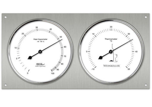 Fischer Wine Cellar Hygrometer & Thermometer 240 mm / 9.4" - 140.01 (German, °C)