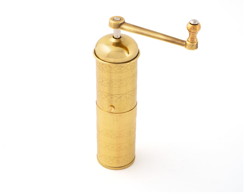 Zassenhaus Mocha Coffee Grinder / Mill HAVANNA, Polished Brass - #041002