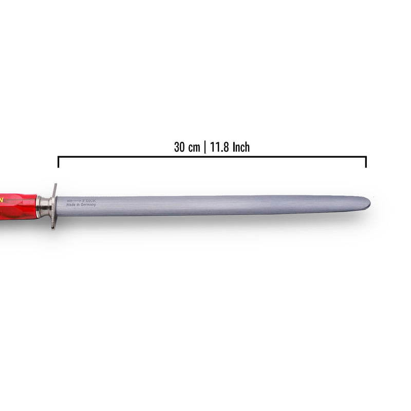 DICKORON CLASSIC Sharpening Steel, Sapphire Cut, Oval, 30 cm / 11.8'' - #75983-30