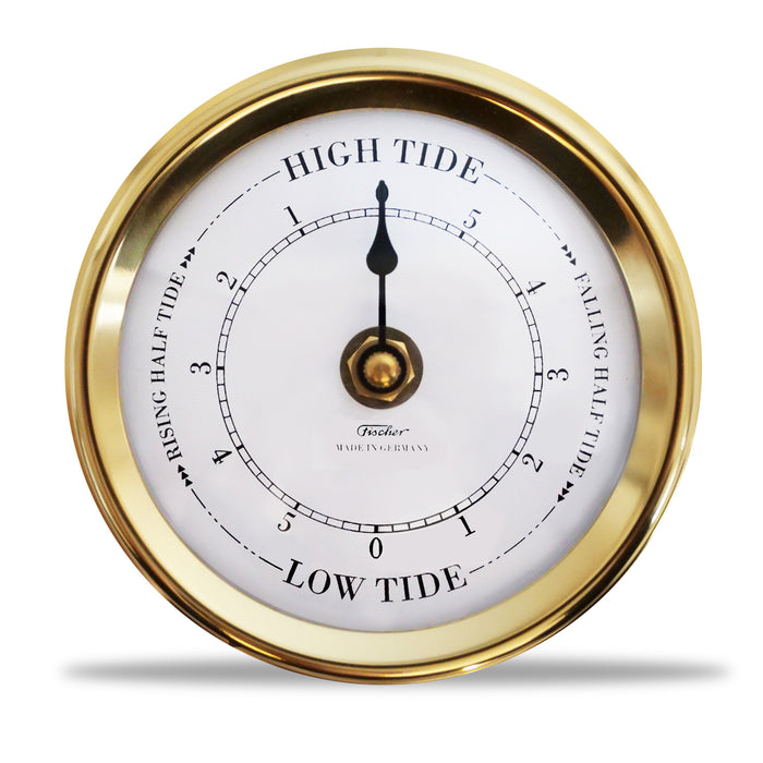 Fischer Tide Clock, Brass - 1508TD-45