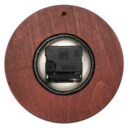 Fischer Tide Clock, Brass / Mahogany Coloured - 1434TD-22