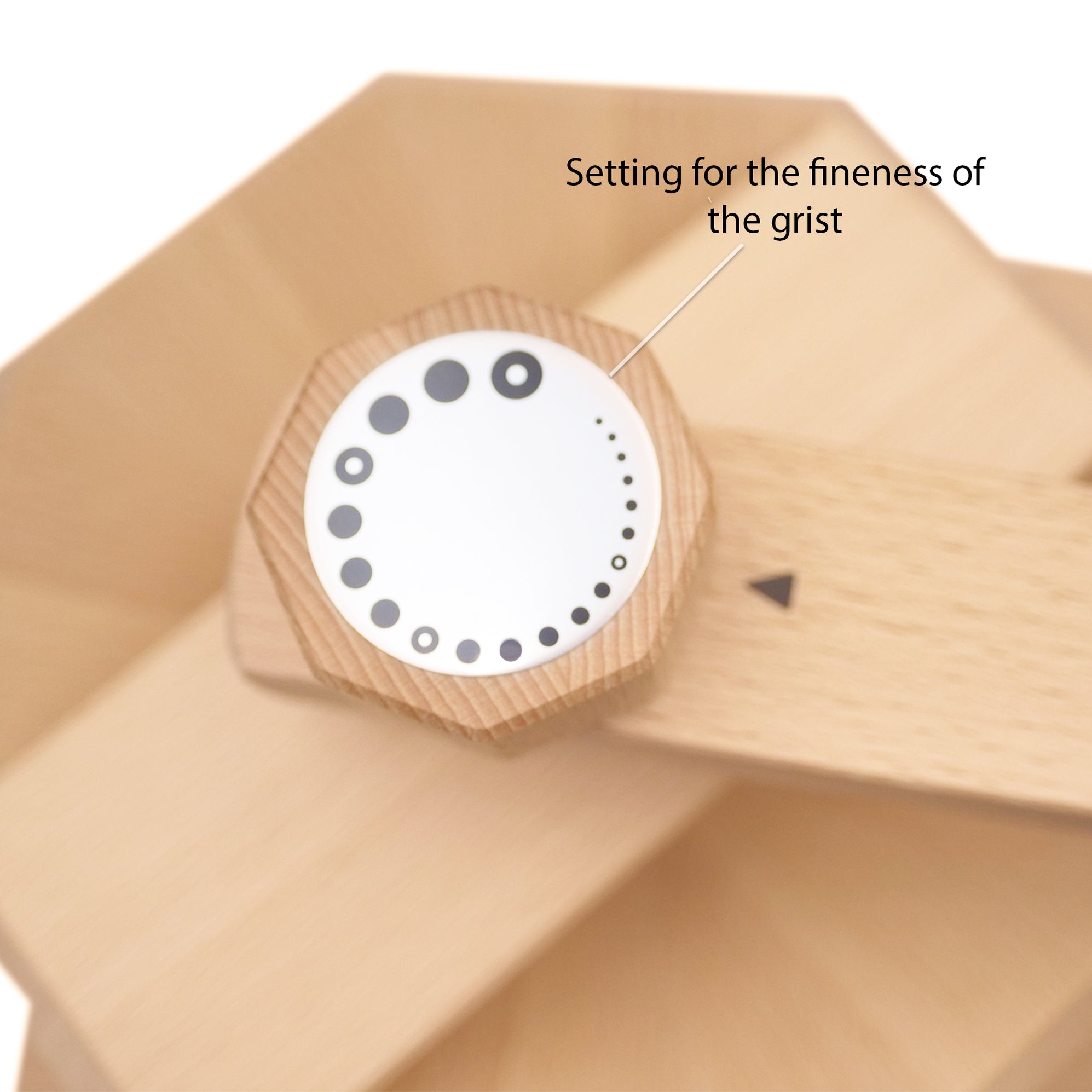 Manual Grain Corn Mill Grinder Wood Hand Crank TOSCANA — Loewen META