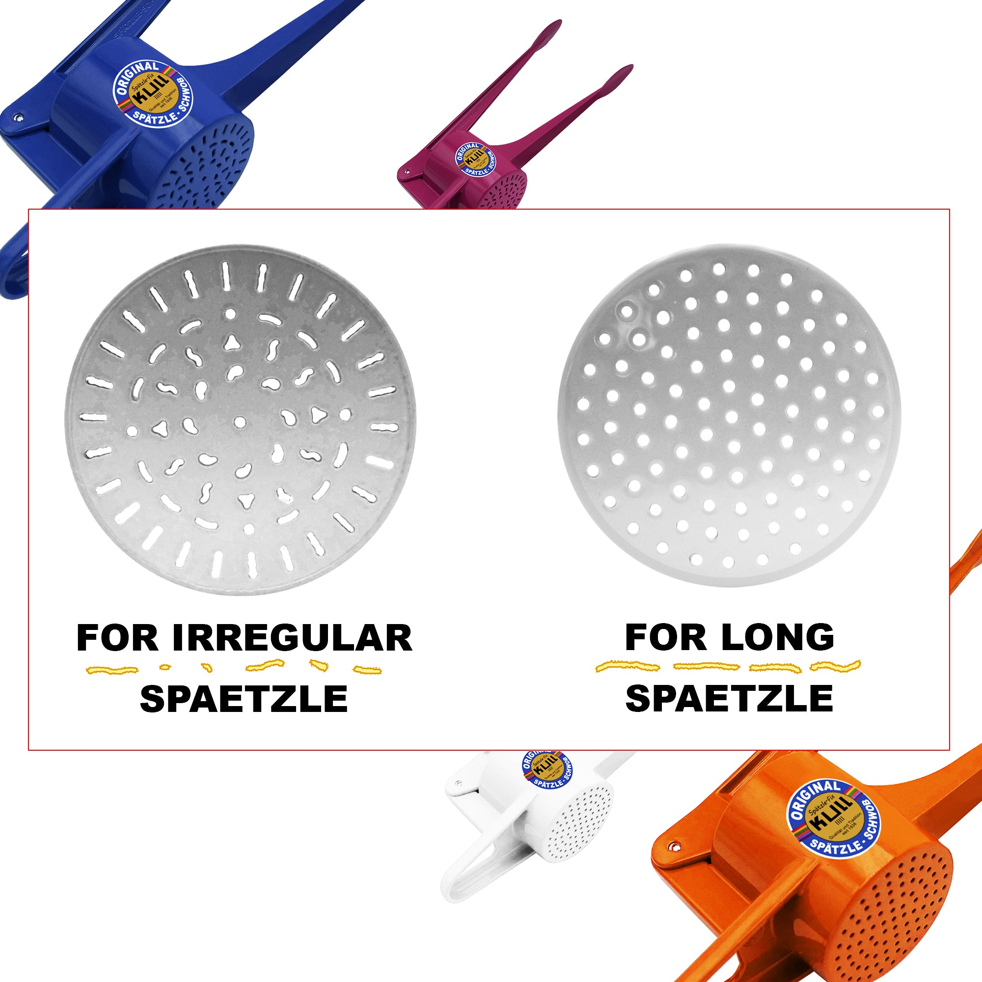 Kull Spaetzle Press Highly Polished - Made in Germany — Loewen