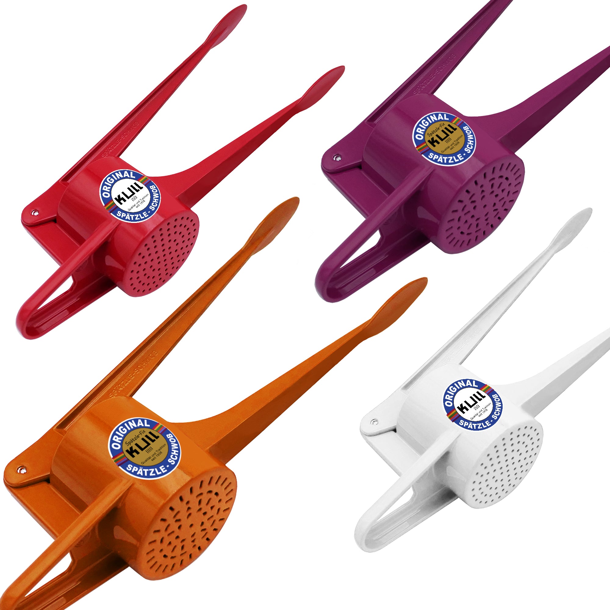 調理器具 Kull Spaetzle-Schwob Press/Maker Amazon.com: Original Kull Spaetzle-Schwob ORANGE, Spaetzle Press