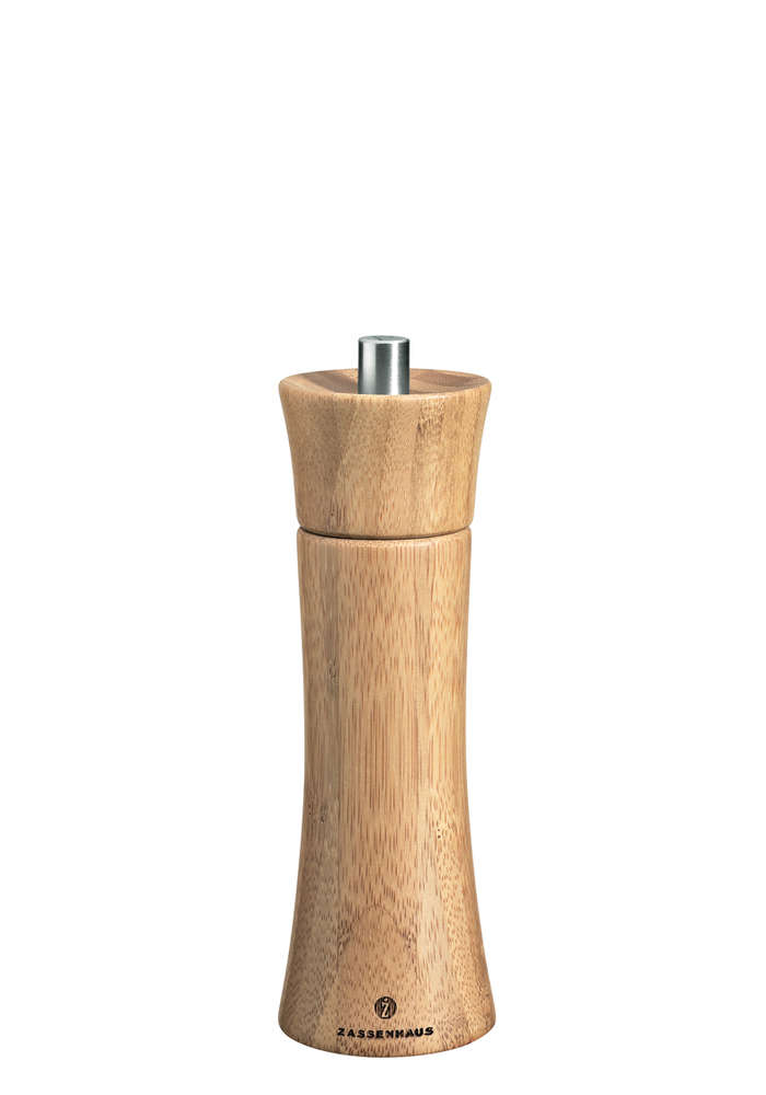 Zassenhaus Pepper / Salt Mill FRANKFURT, Bamboo