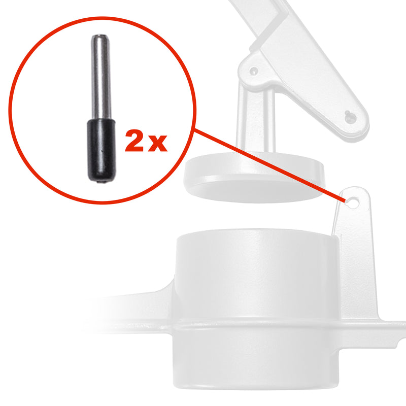 2 x Pin for Spaetzle Press Westmark or Goldspatz (Spare Part)