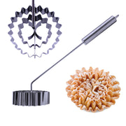 Weis Rose Cake Tin "Rosenkuechleform" - Stainless Steel - #14214