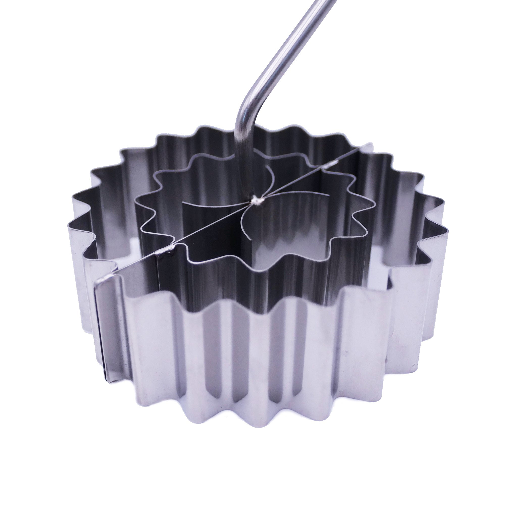 Weisローズケーキ缶「Rosenkuechleform」- ステンレス鋼 - #14214 — Loewen META trading GmbH