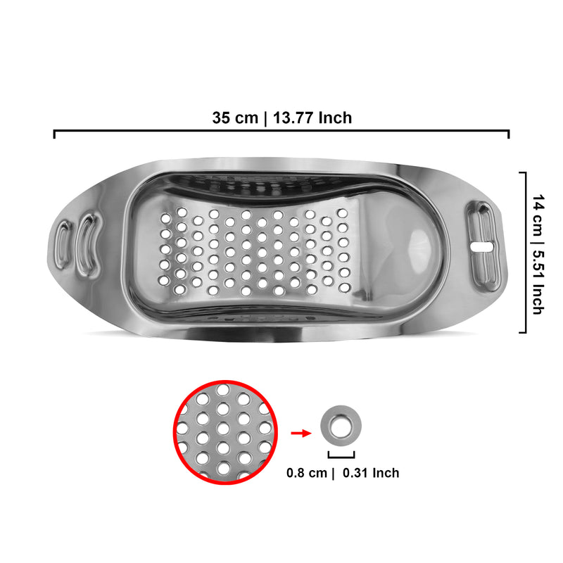 WEIS Spaetzle Maker / Slicer, 35 x 14 cm, Stainless Steel